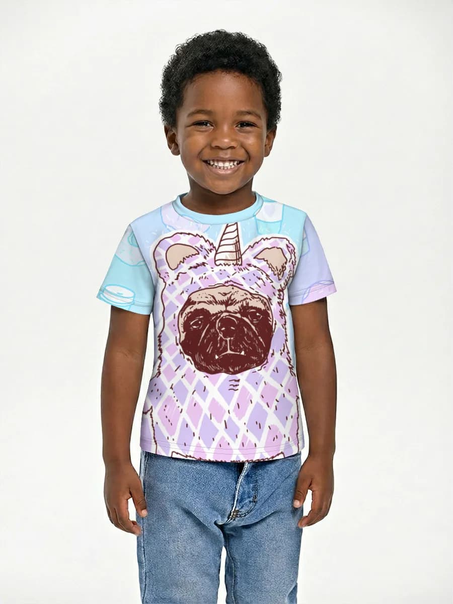 Children's cotton T-shirt (for boys. Copy)