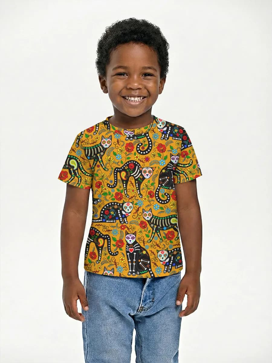 Children's cotton T-shirt (for boys. Copy)