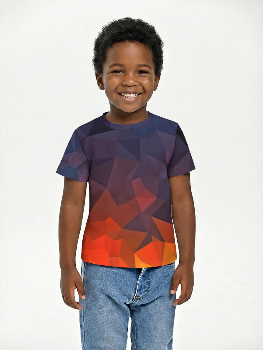 Children's cotton T-shirt (for boys. Copy)