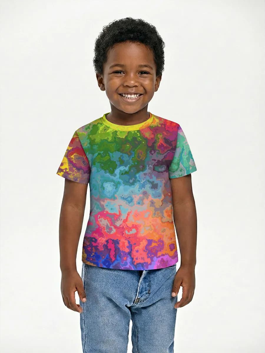 Children's cotton T-shirt (for boys. Copy)