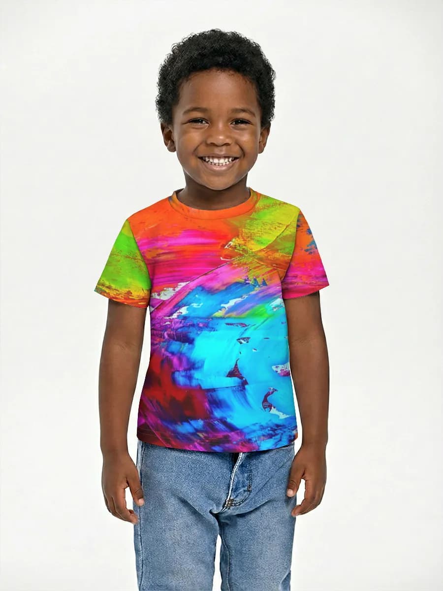 Children's cotton T-shirt (for boys. Copy)
