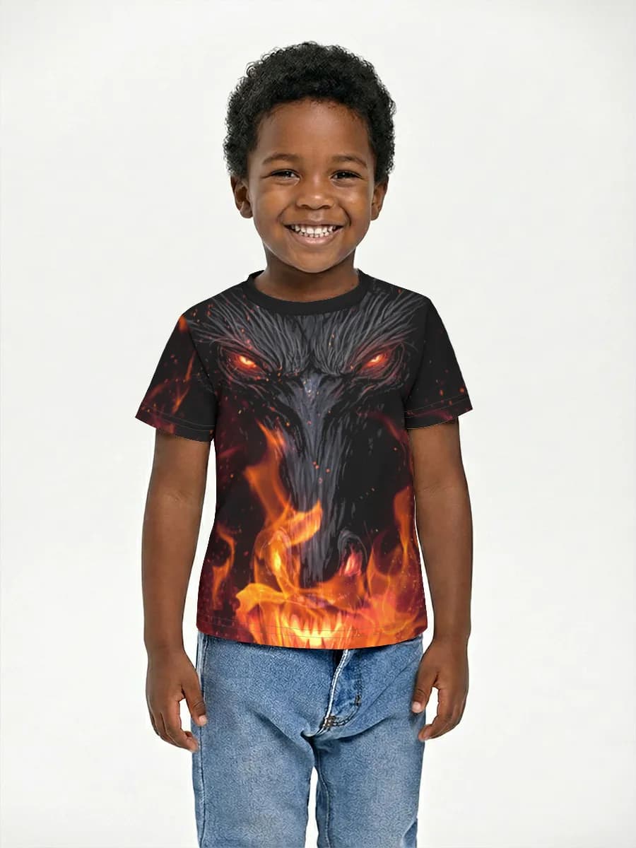 Children's cotton T-shirt (for boys. Copy)