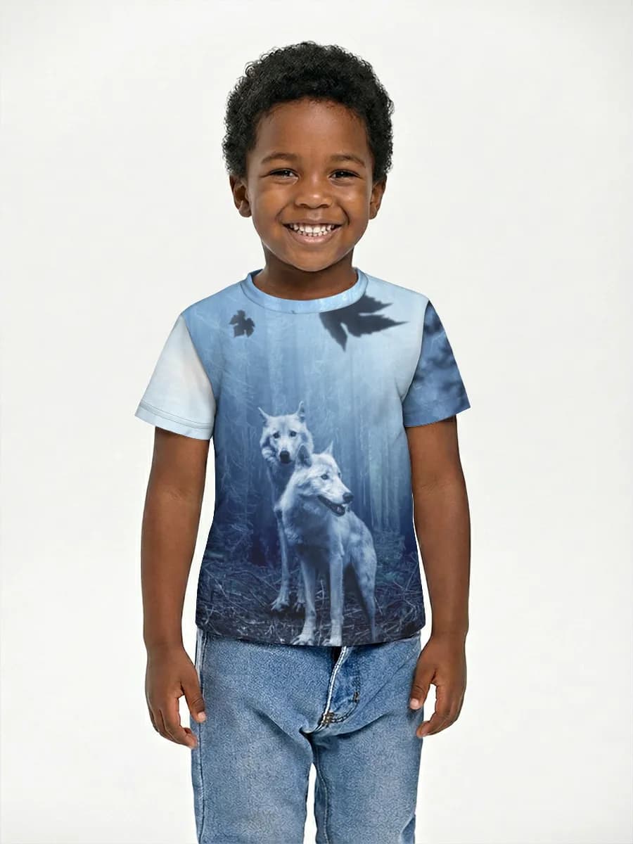 Children's cotton T-shirt (for boys. Copy)