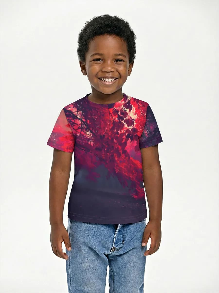 Children's cotton T-shirt (for boys. Copy)