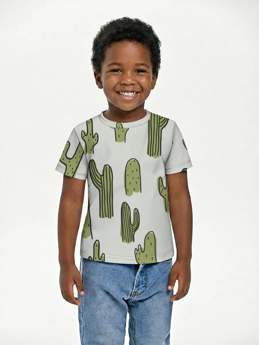 Children's cotton T-shirt (for boys. Copy)