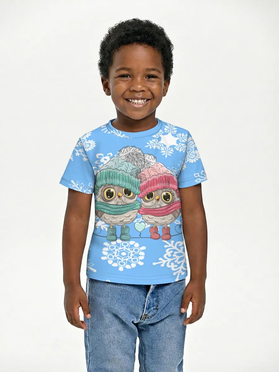 Children's cotton T-shirt (for boys. Copy)