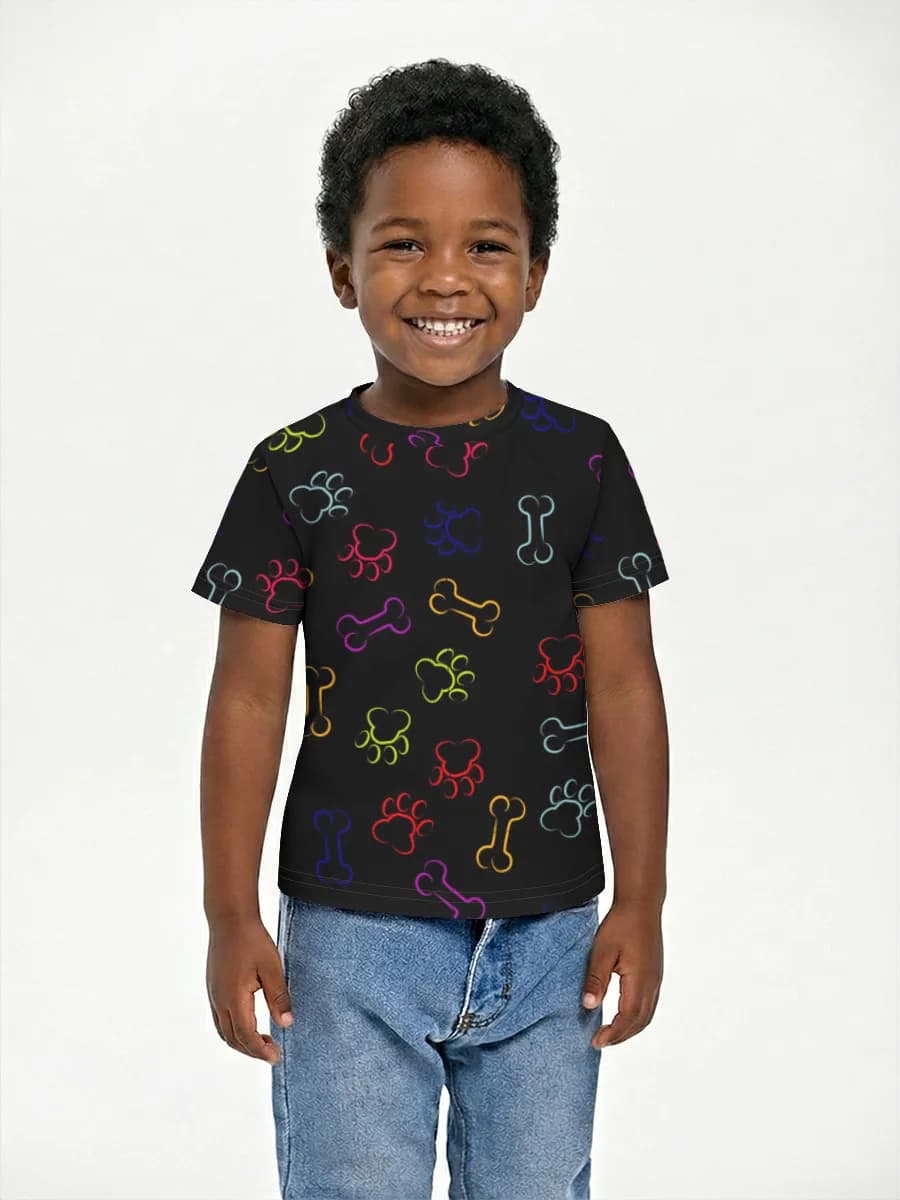 Children's cotton T-shirt (for boys. Copy)