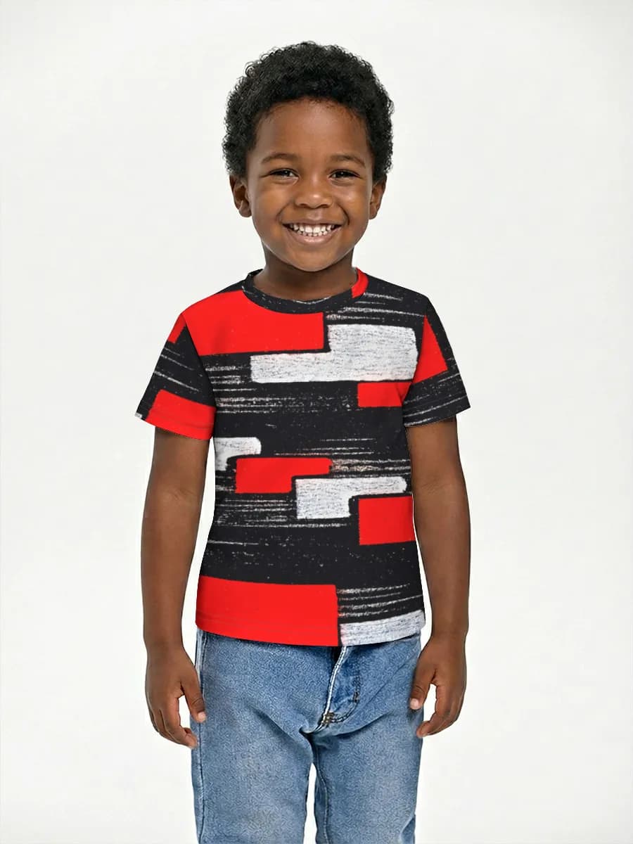 Children's cotton T-shirt (for boys. Copy)