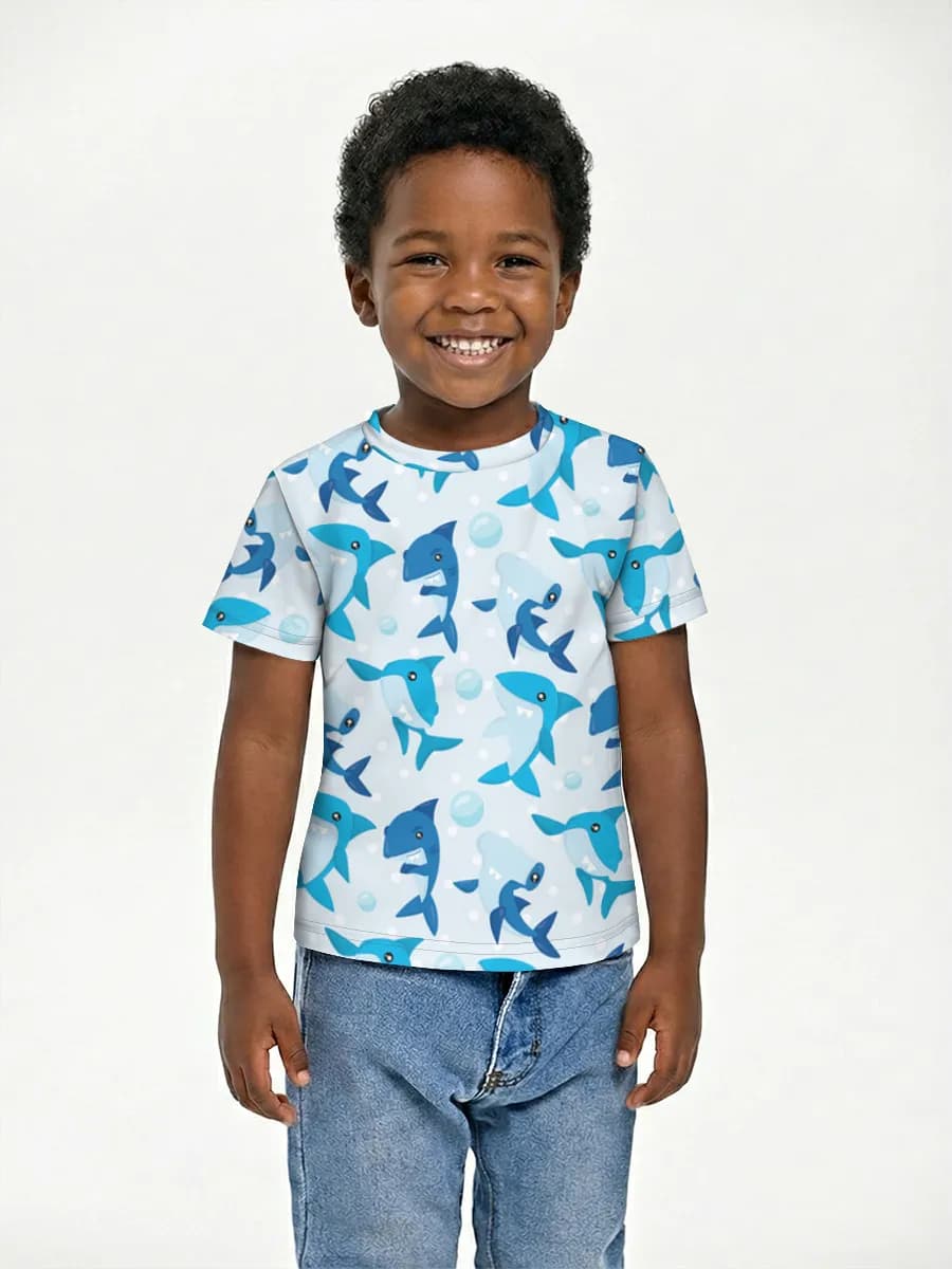 Children's cotton T-shirt (for boys. Copy)