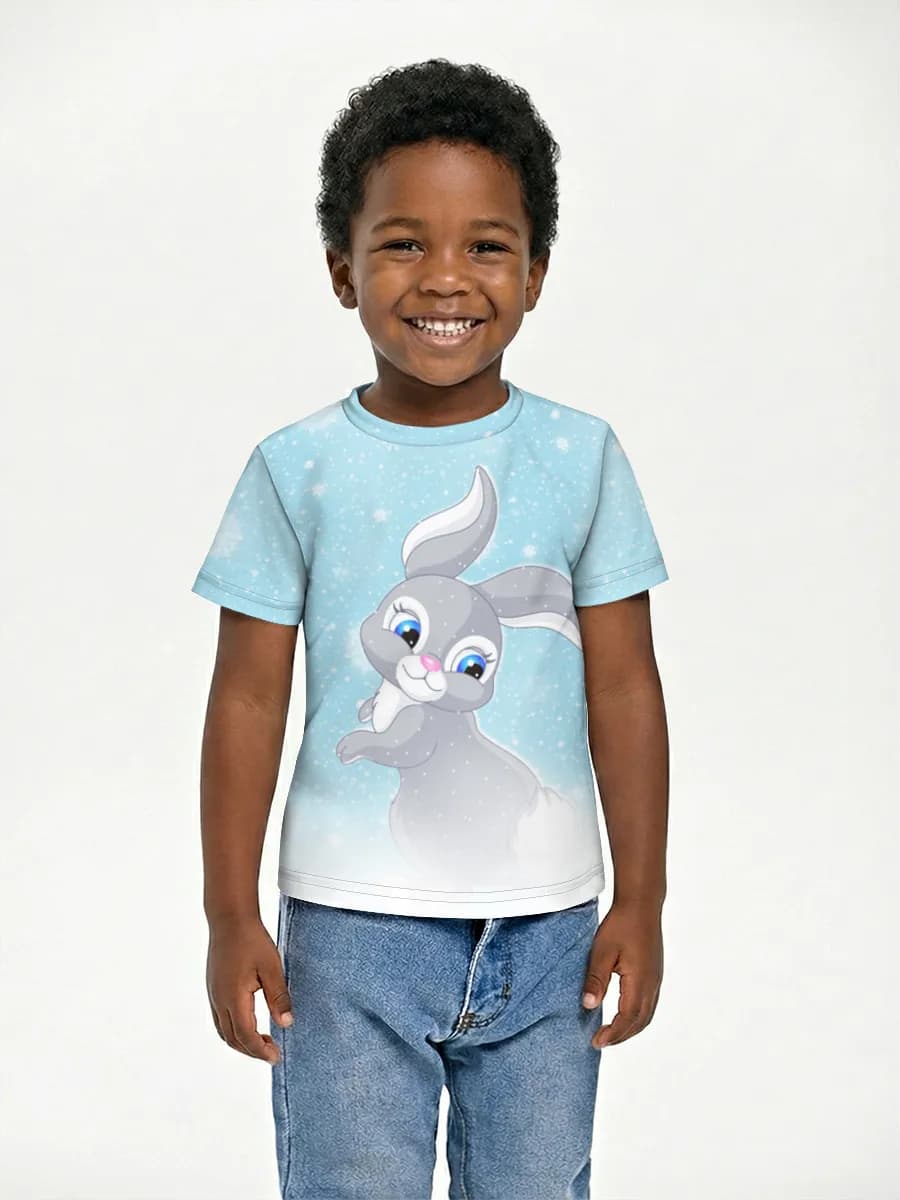 Children's cotton T-shirt (for boys. Copy)