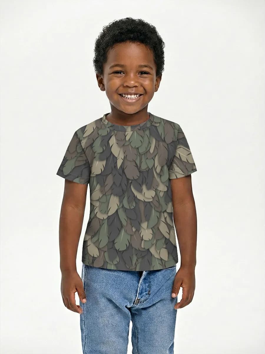 Children's cotton T-shirt (for boys. Copy)