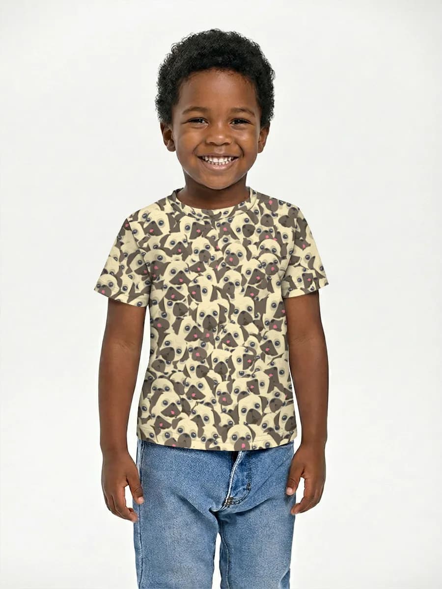 Children's cotton T-shirt (for boys. Copy)