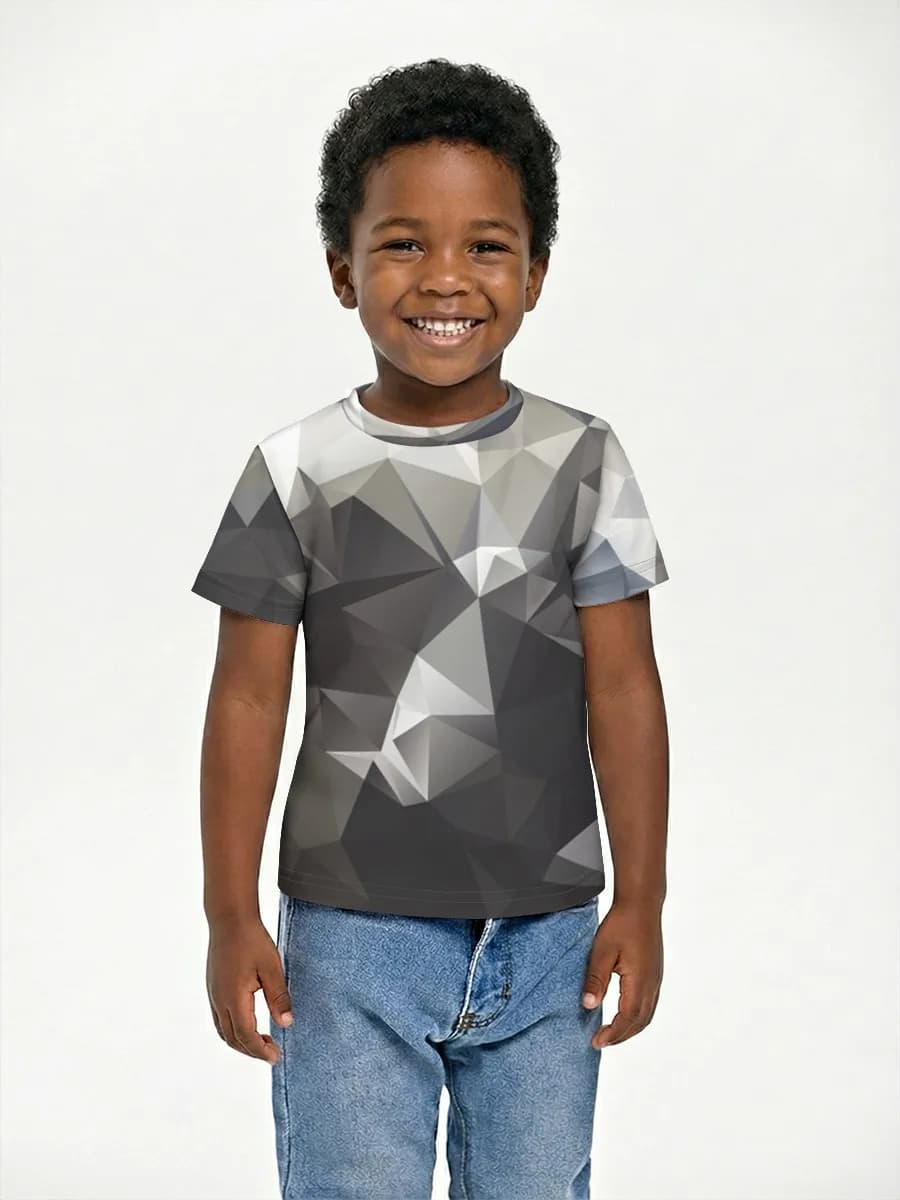 Children's cotton T-shirt (for boys. Copy)