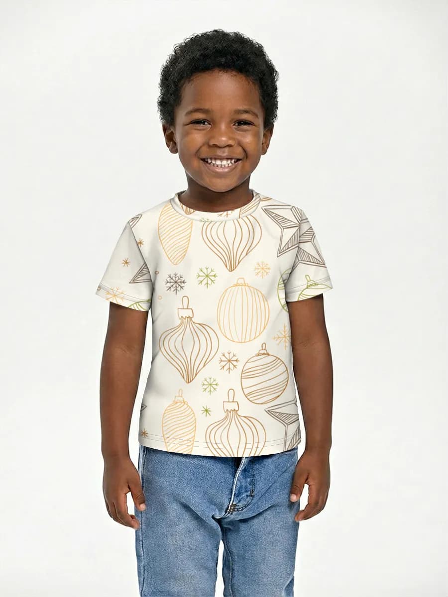 Children's cotton T-shirt (for boys. Copy)