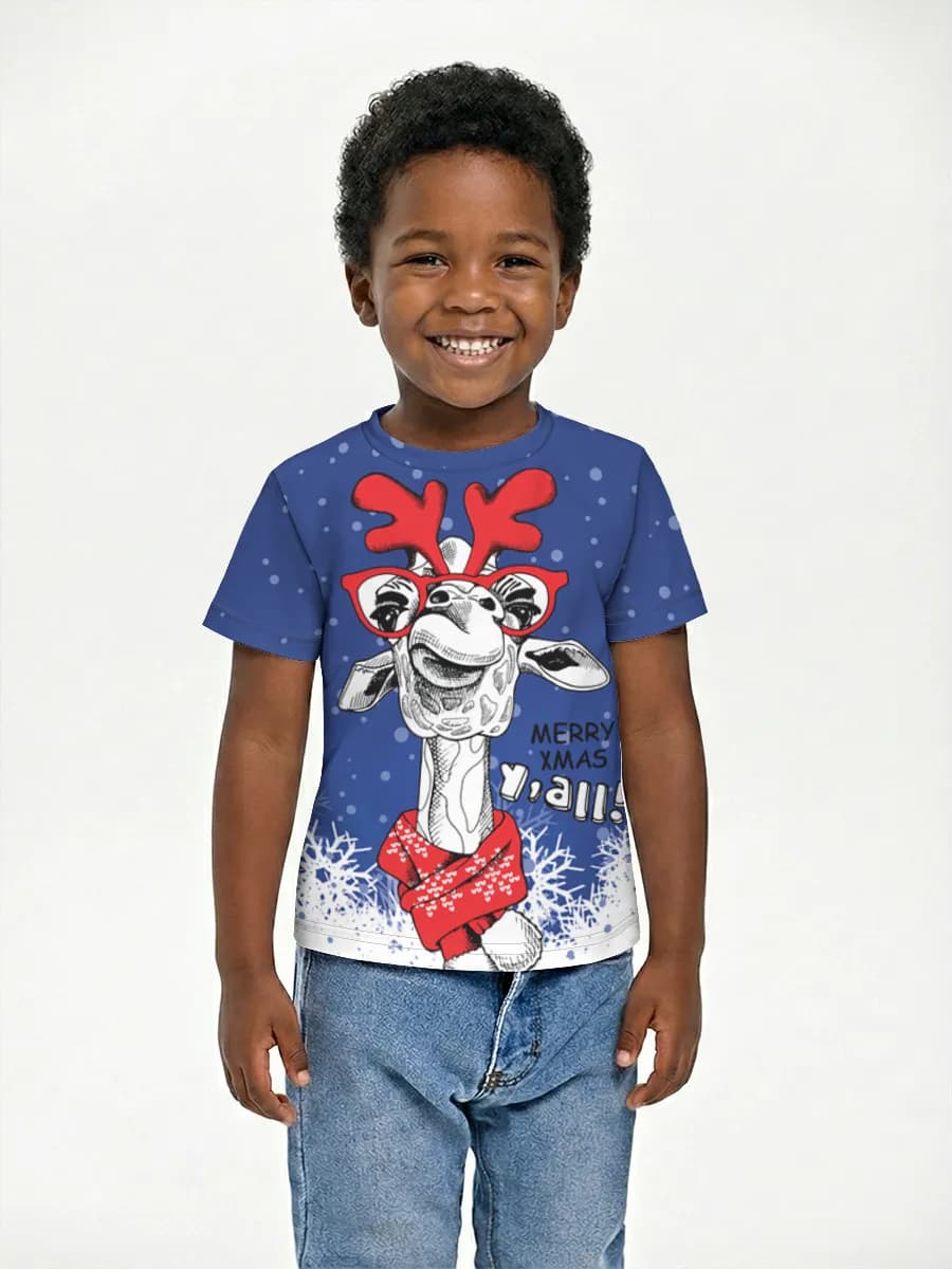 Merry Xmas Yall Giraffe