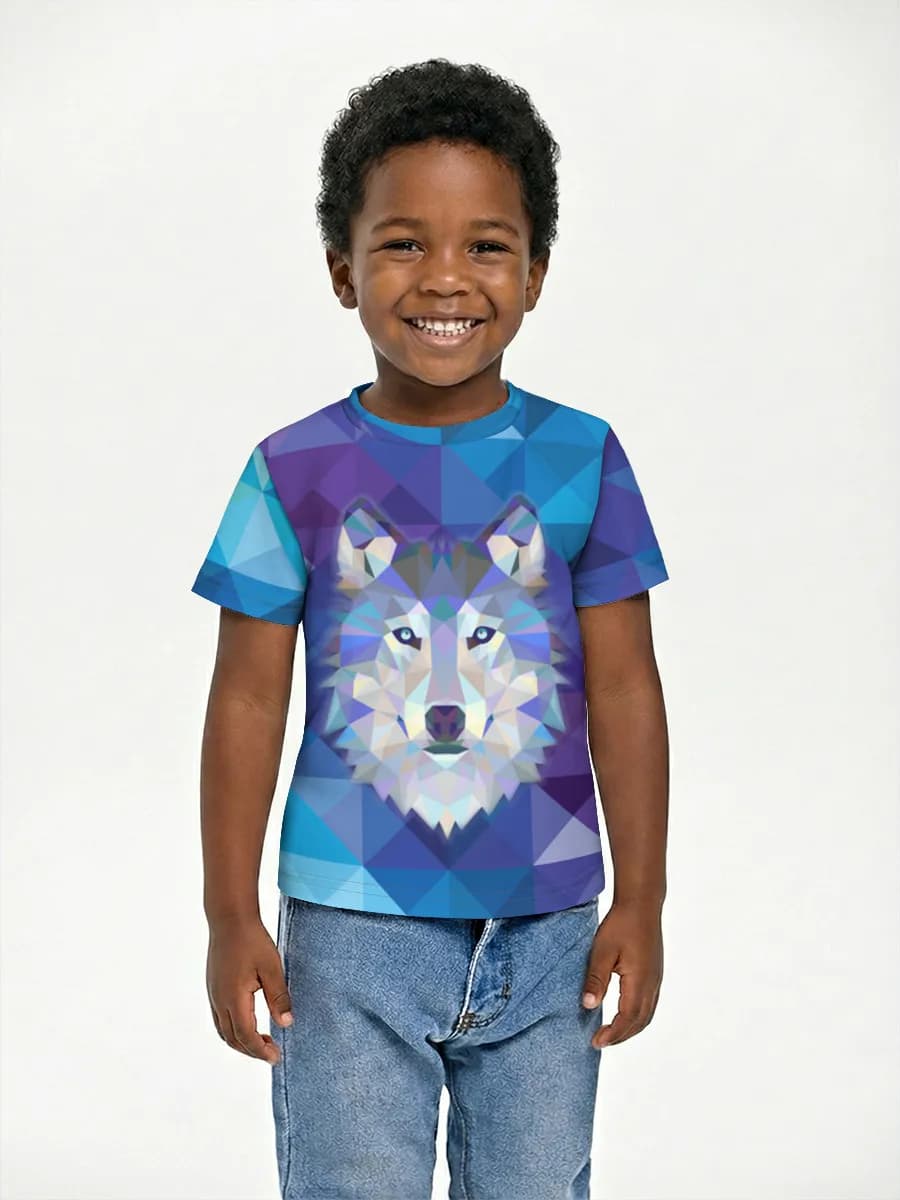 Children's cotton T-shirt (for boys. Copy)