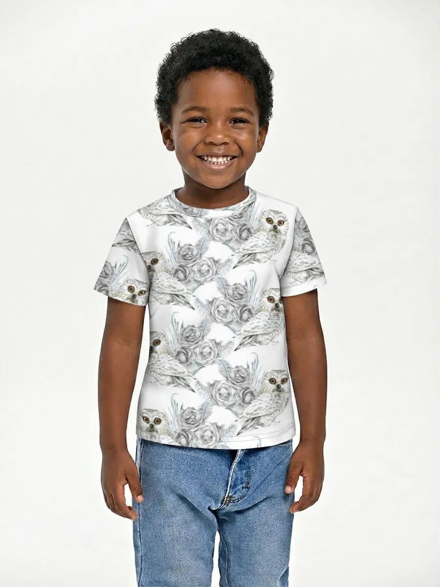 Children's cotton T-shirt (for boys. Copy)