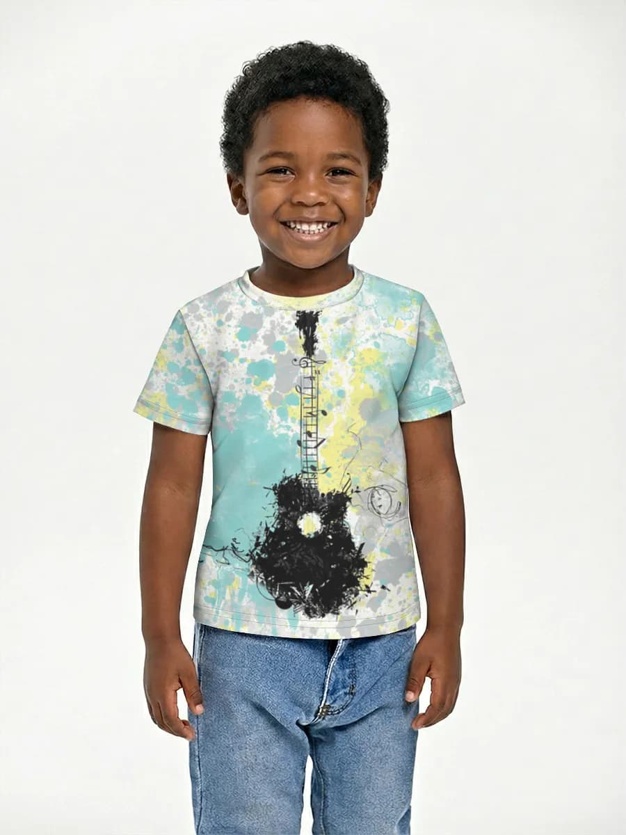 Children's cotton T-shirt (for boys. Copy)