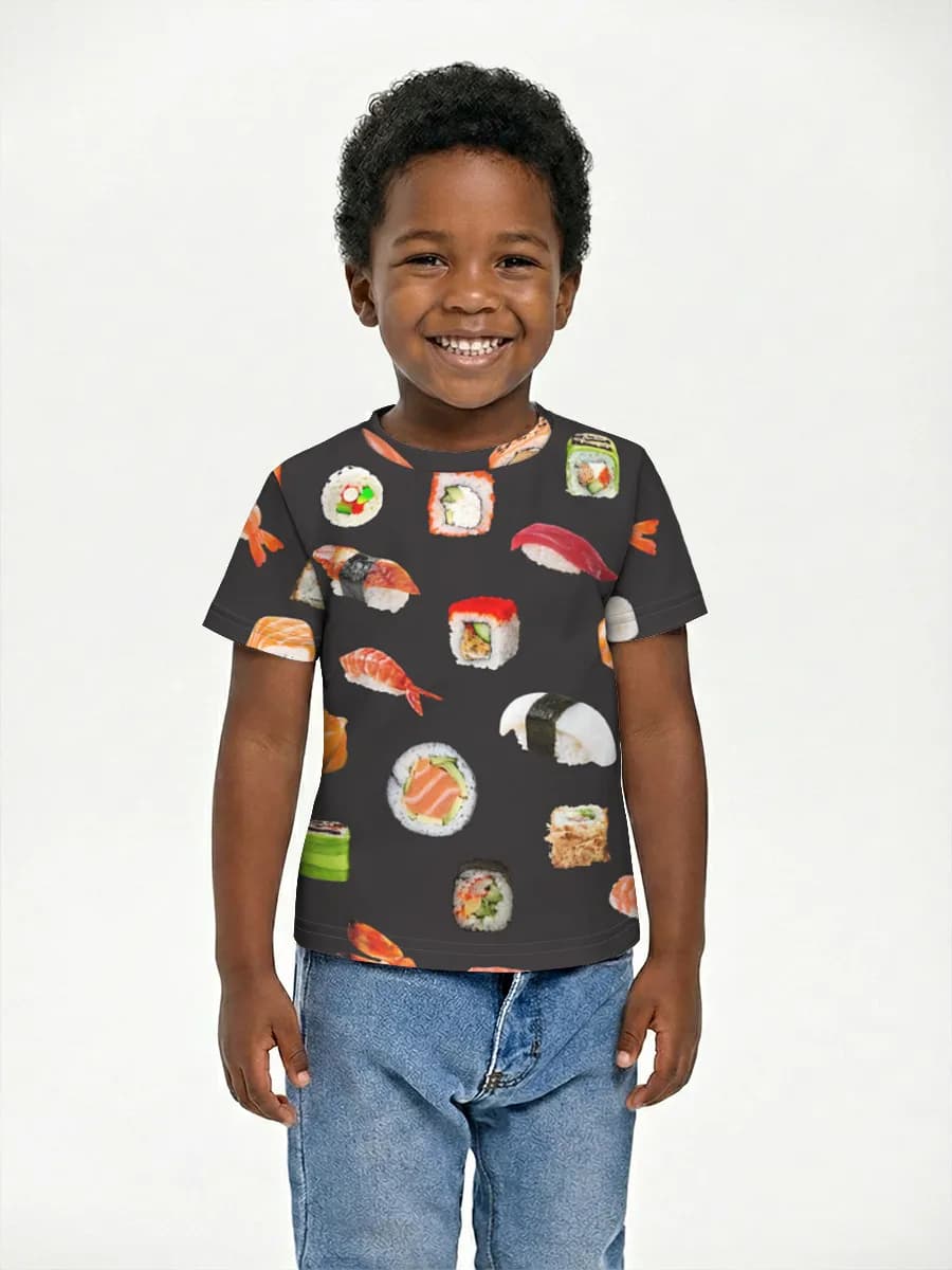 Children's cotton T-shirt (for boys. Copy)