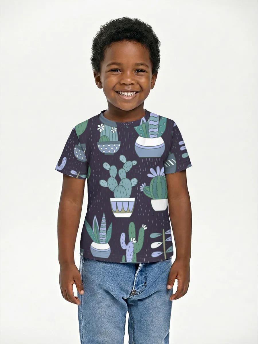 Children's cotton T-shirt (for boys. Copy)