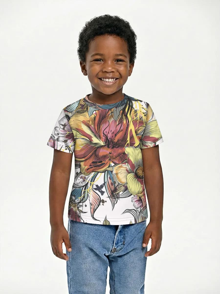 Children's cotton T-shirt (for boys. Copy)