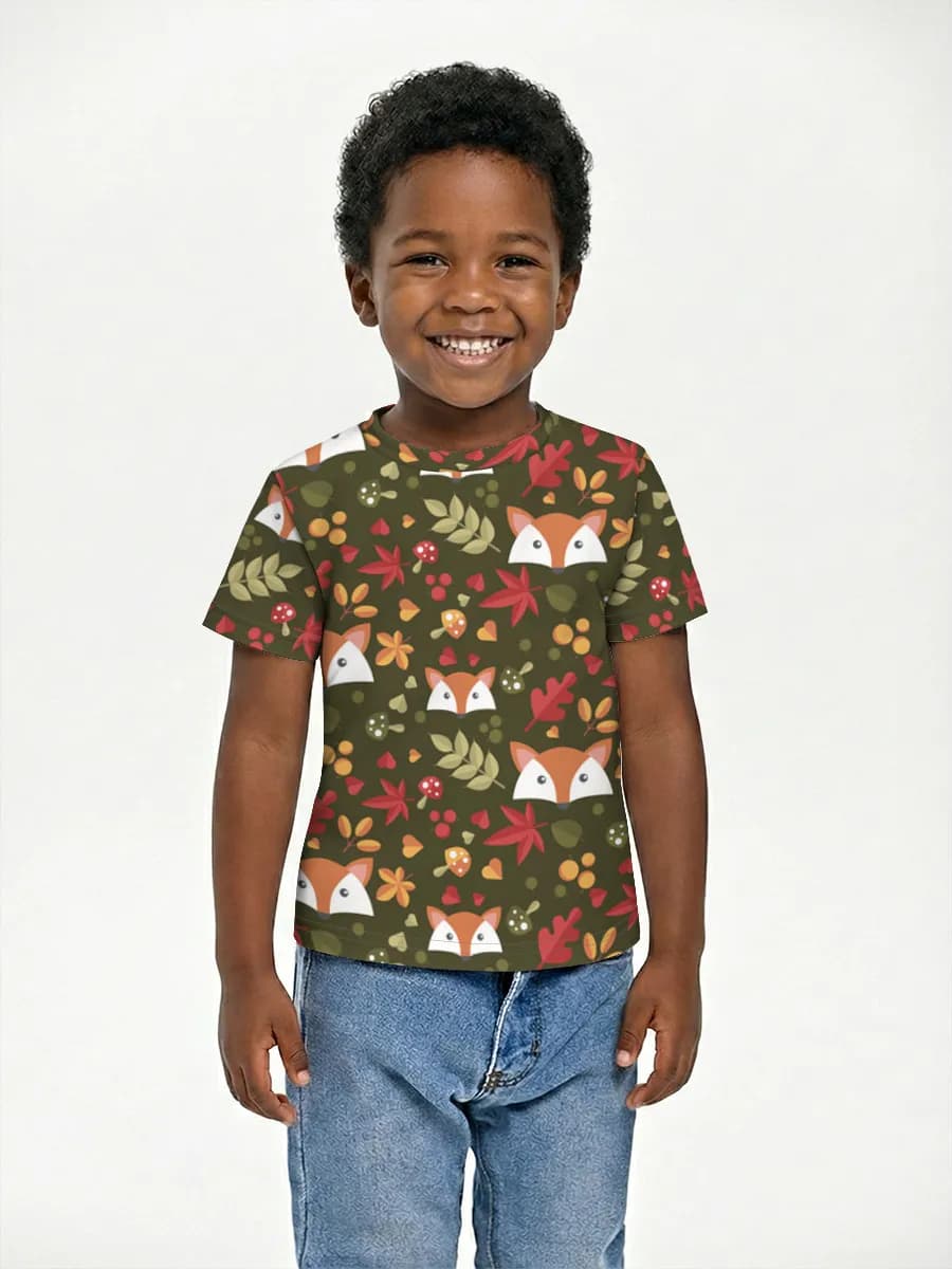 Children's cotton T-shirt (for boys. Copy)