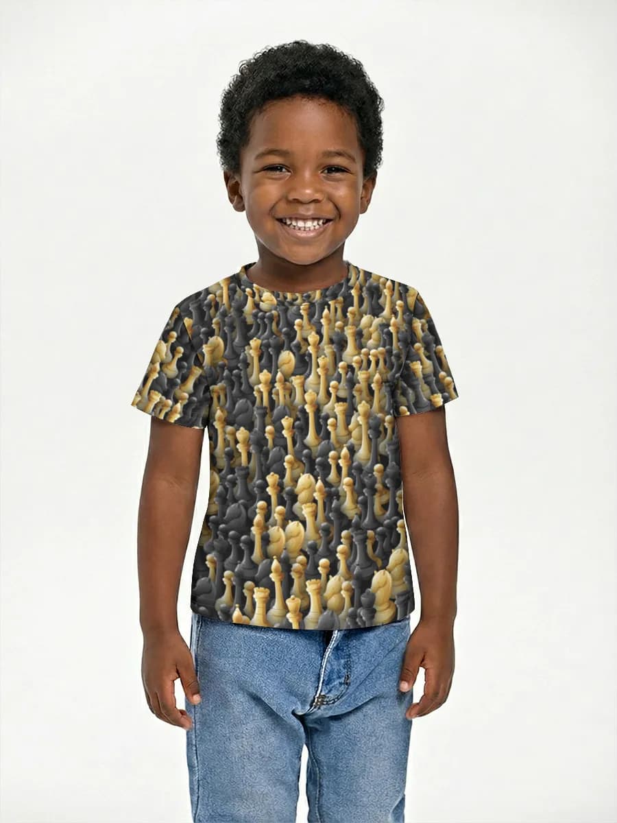 Children's cotton T-shirt (for boys. Copy)