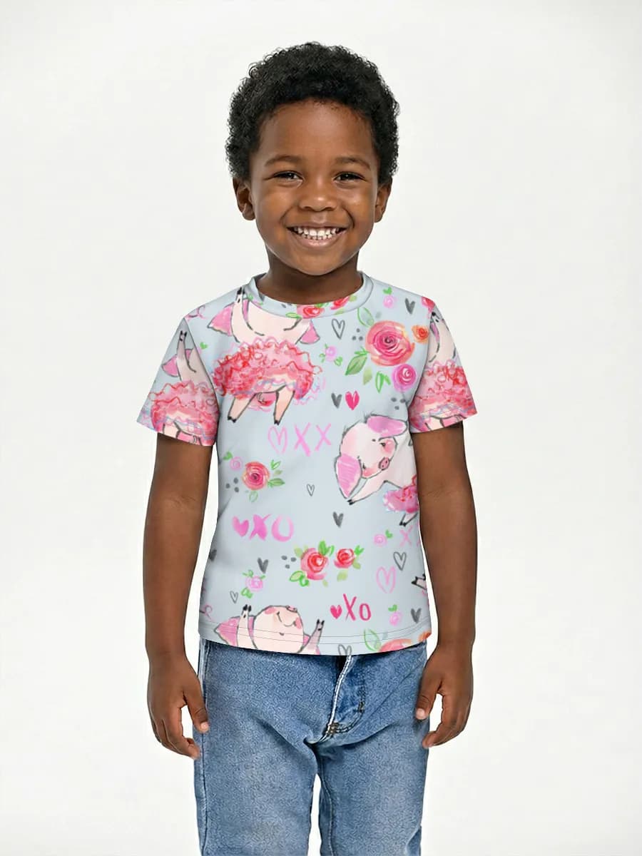 Children's cotton T-shirt (for boys. Copy)