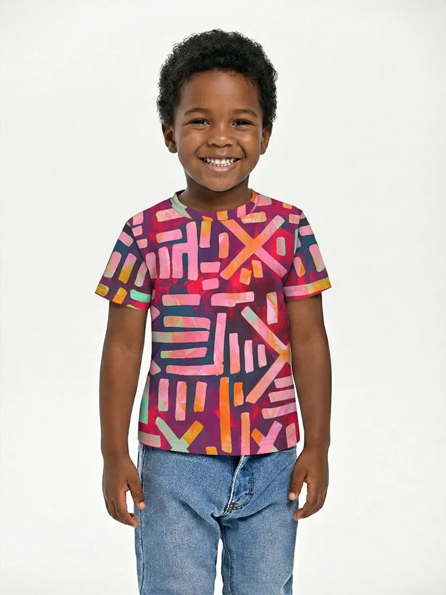 Children's cotton T-shirt (for boys. Copy)
