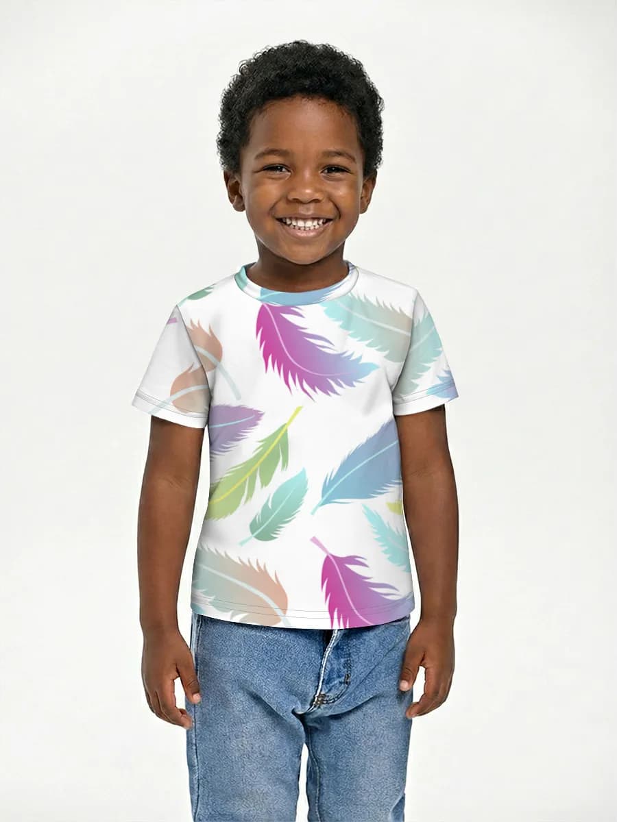 Children's cotton T-shirt (for boys. Copy)