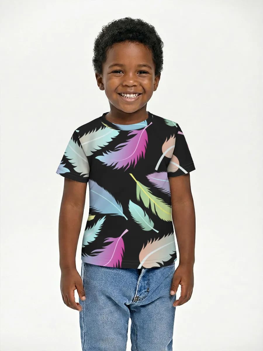 Children's cotton T-shirt (for boys. Copy)