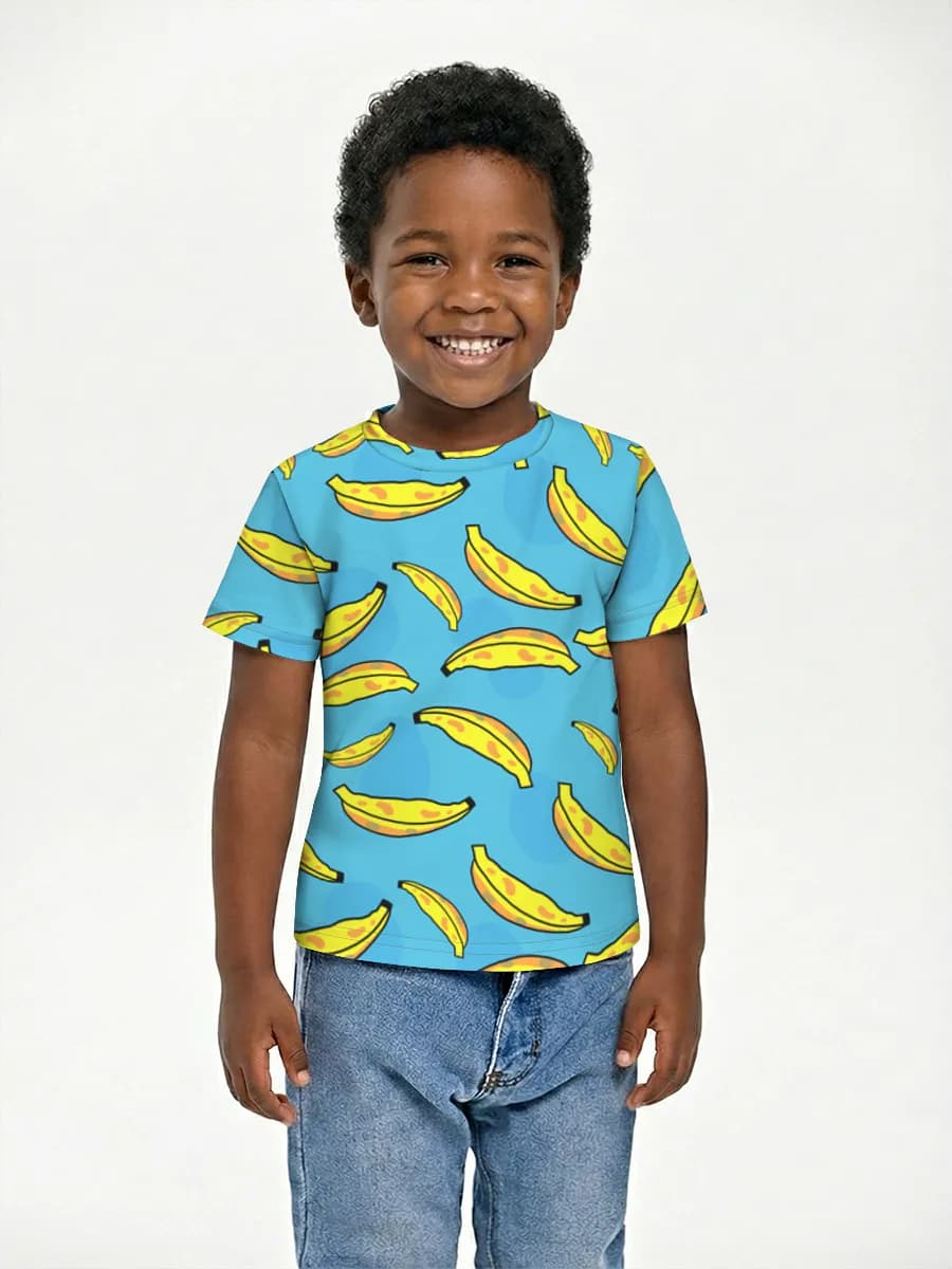 Children's cotton T-shirt (for boys. Copy)