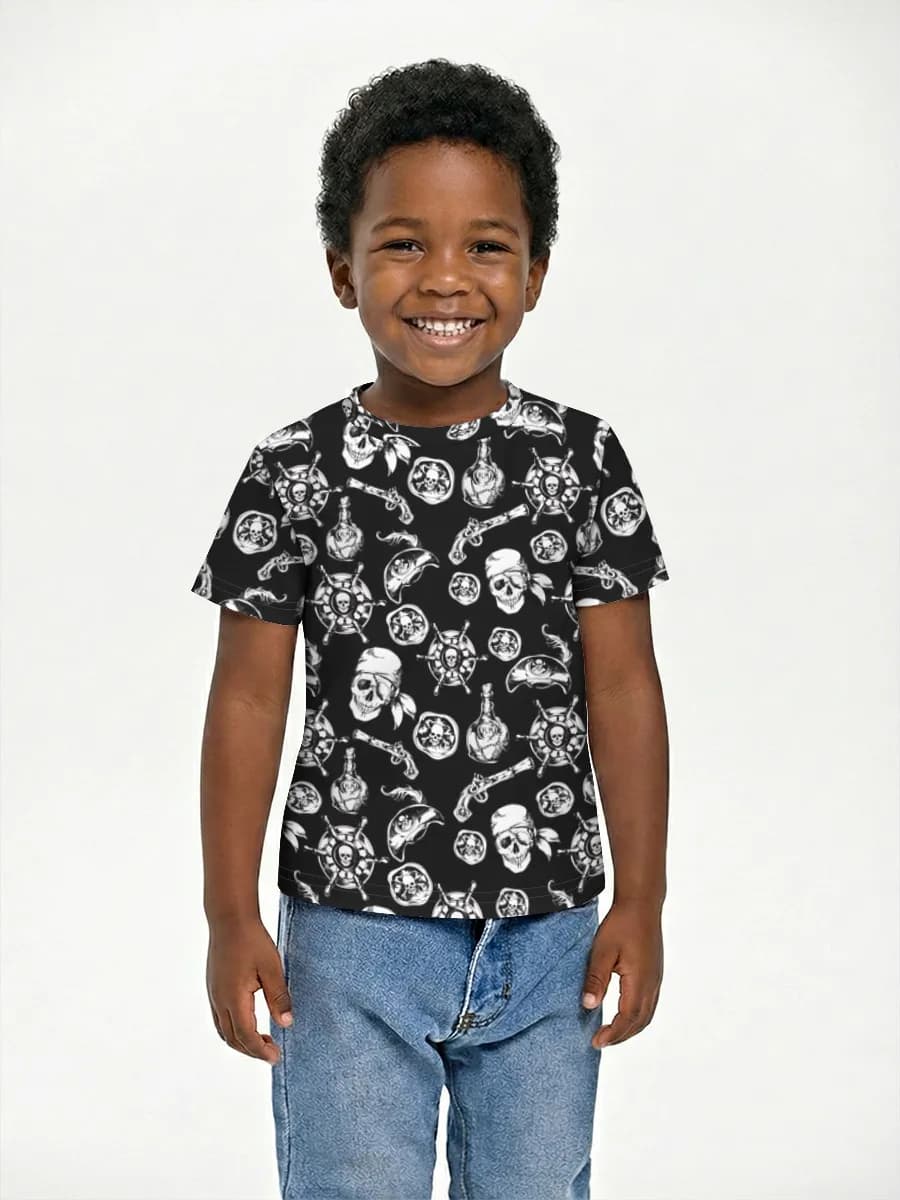 Children's cotton T-shirt (for boys. Copy)