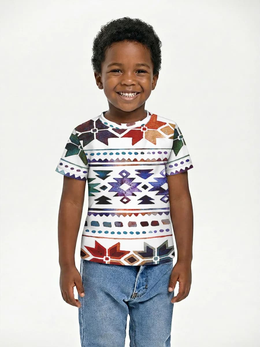 Children's cotton T-shirt (for boys. Copy)