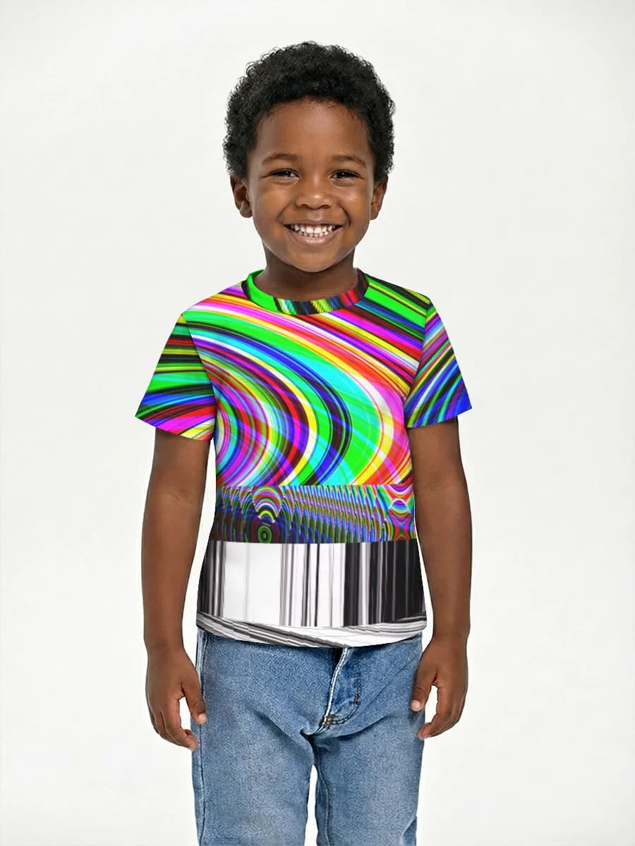 Children's cotton T-shirt (for boys. Copy)