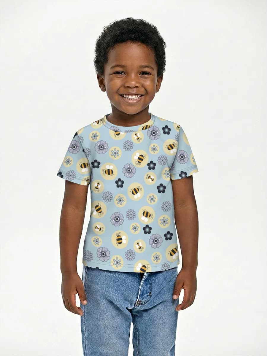 Children's cotton T-shirt (for boys. Copy)