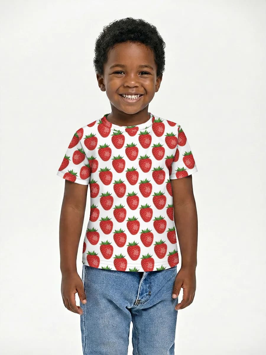 Children's cotton T-shirt (for boys. Copy)