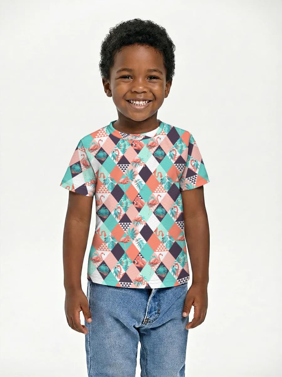 Children's cotton T-shirt (for boys. Copy)
