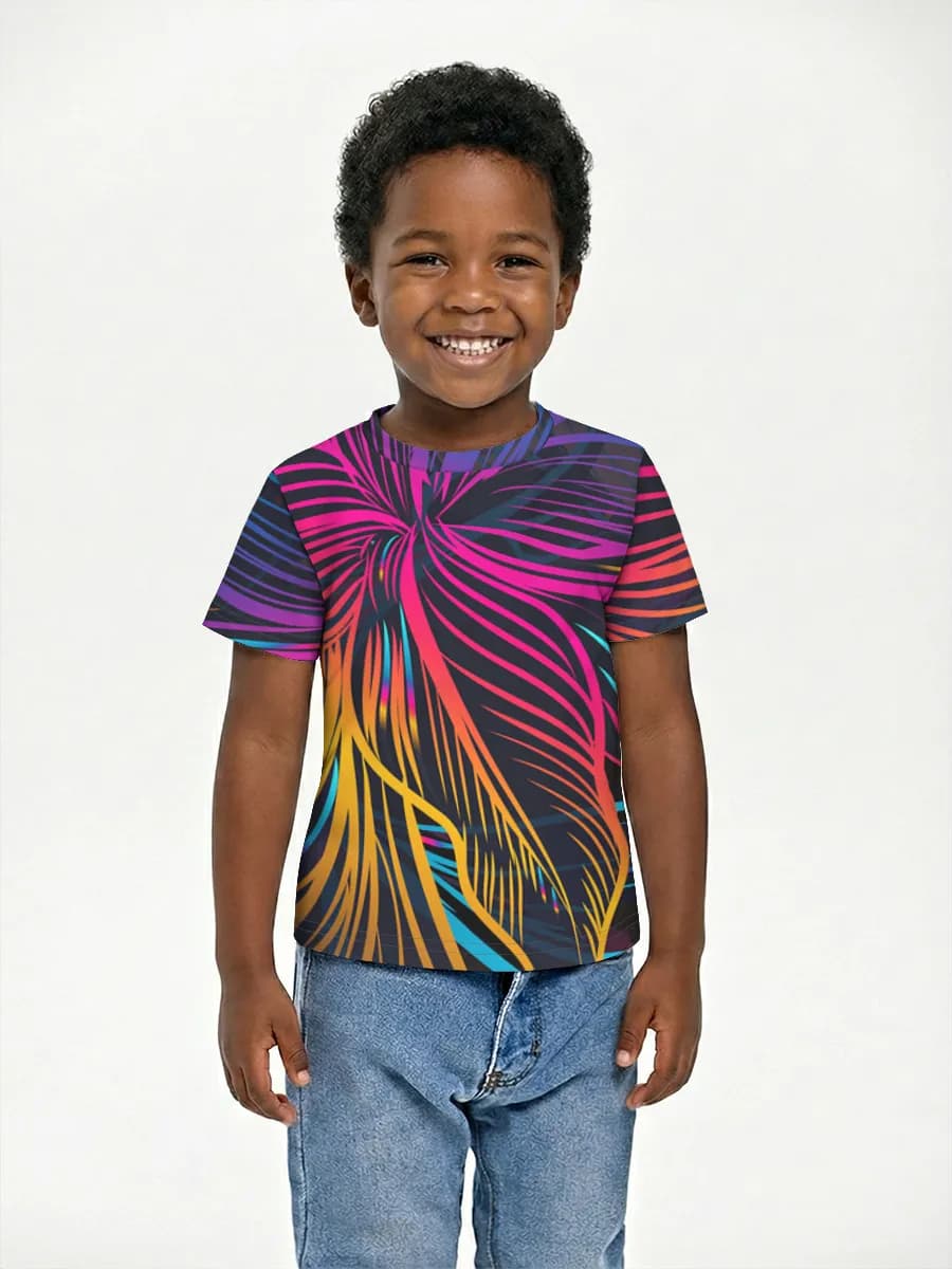 Children's cotton T-shirt (for boys. Copy)