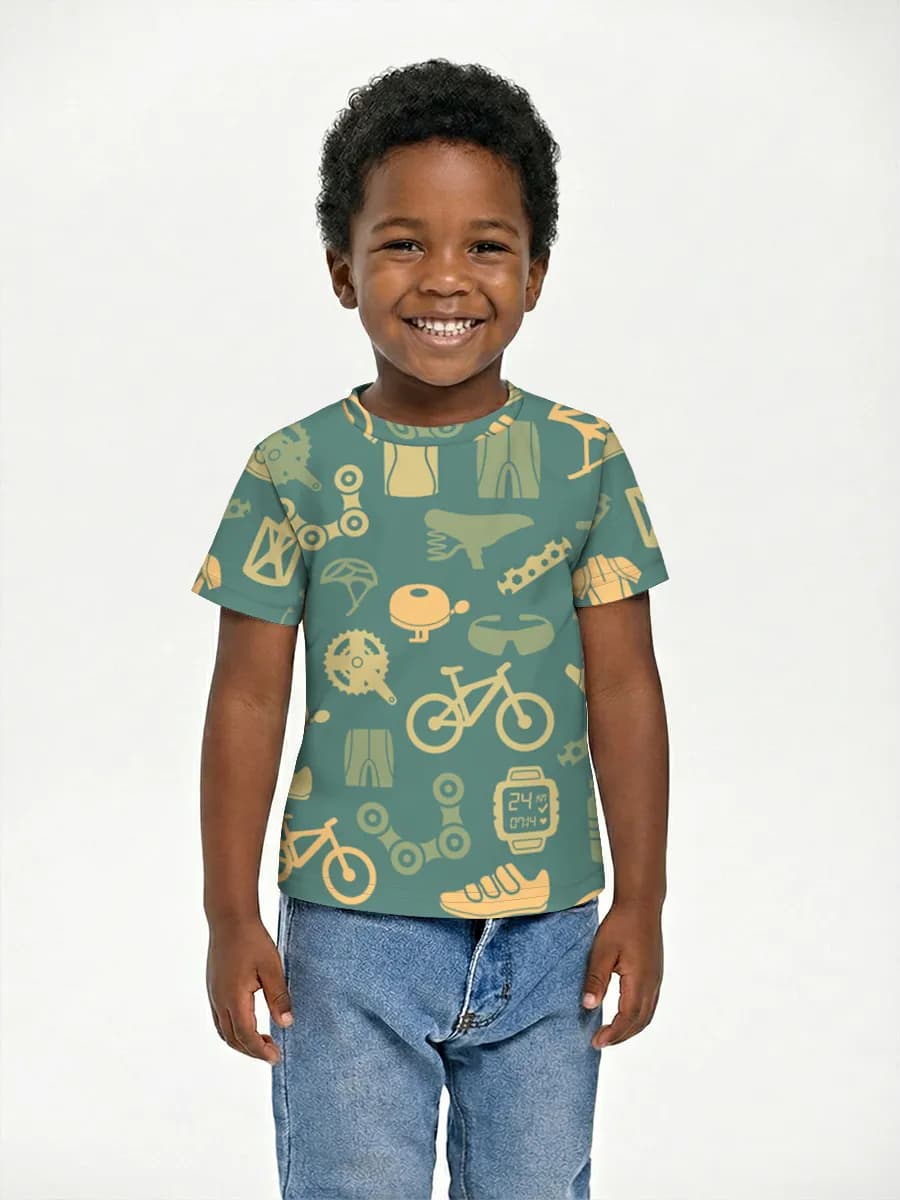 Children's cotton T-shirt (for boys. Copy)