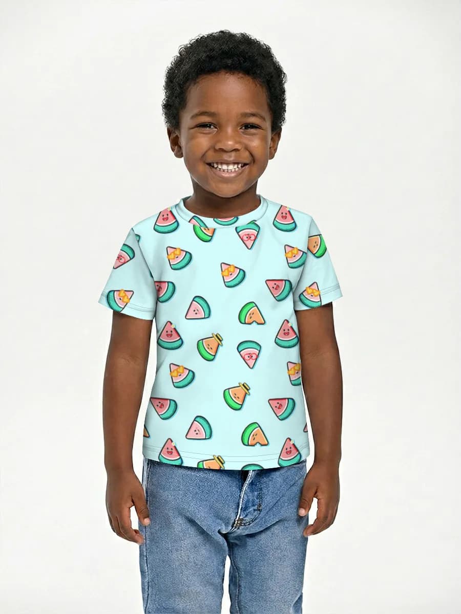 Children's cotton T-shirt (for boys. Copy)