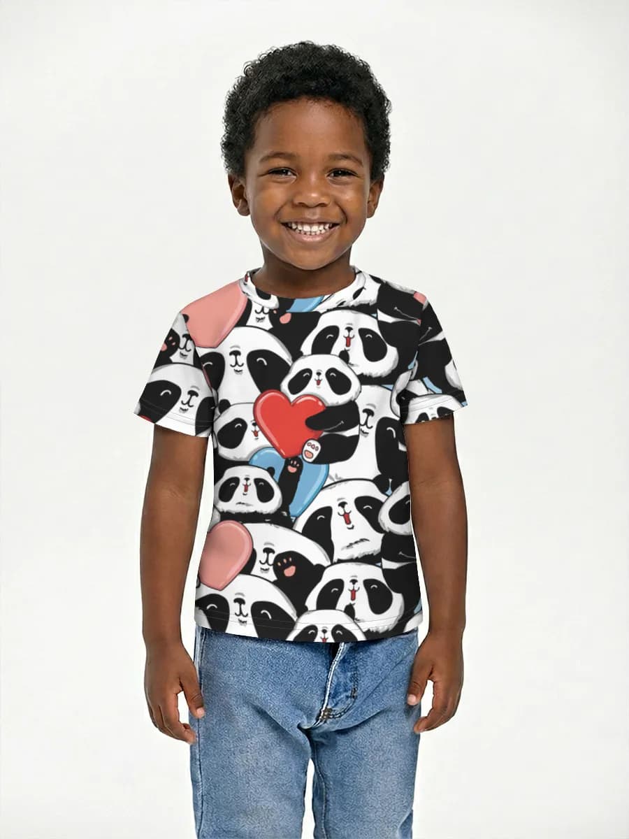 Children's cotton T-shirt (for boys. Copy)