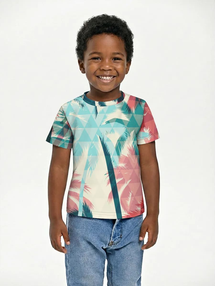 Children's cotton T-shirt (for boys. Copy)