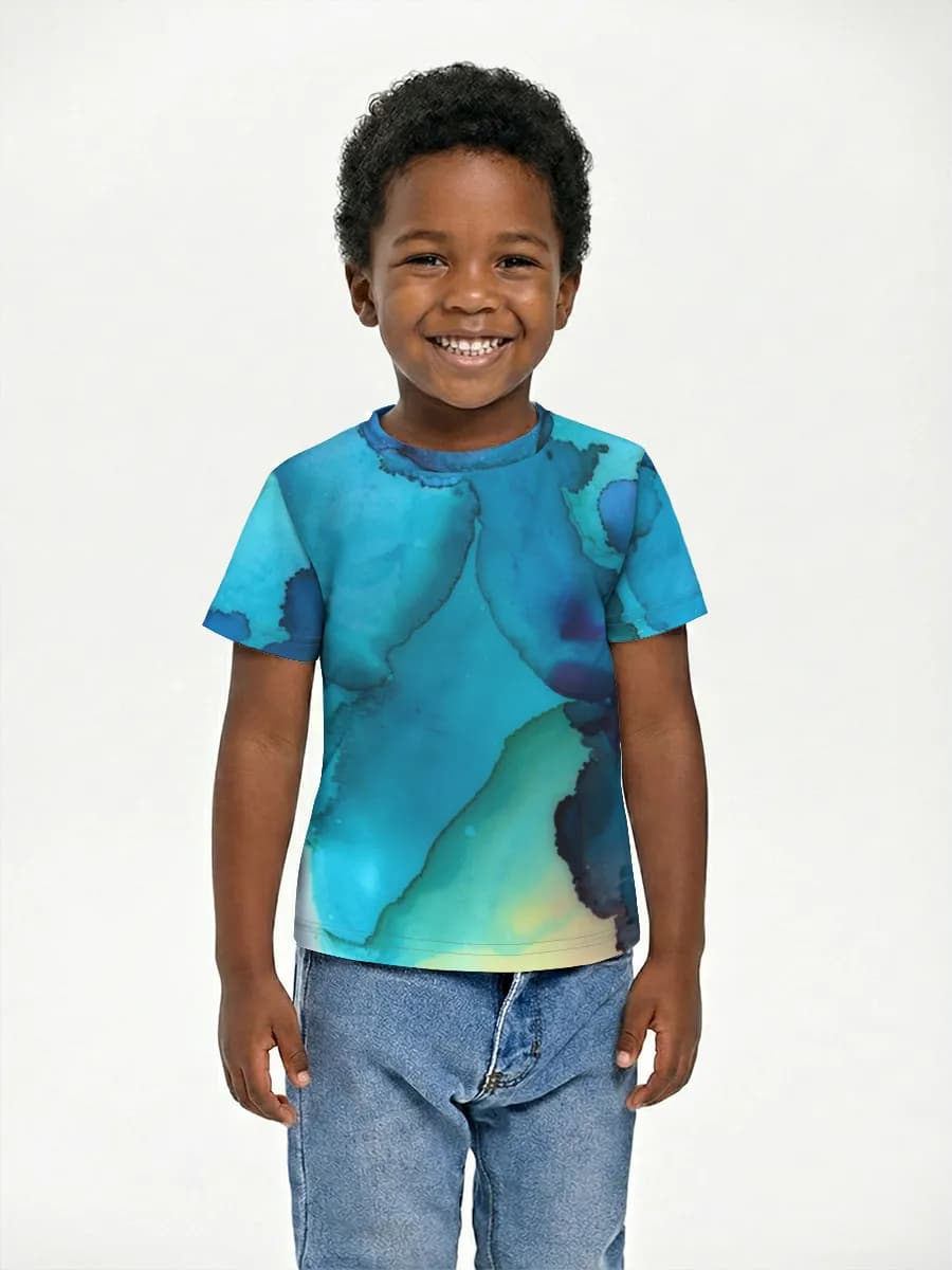 Children's cotton T-shirt (for boys. Copy)