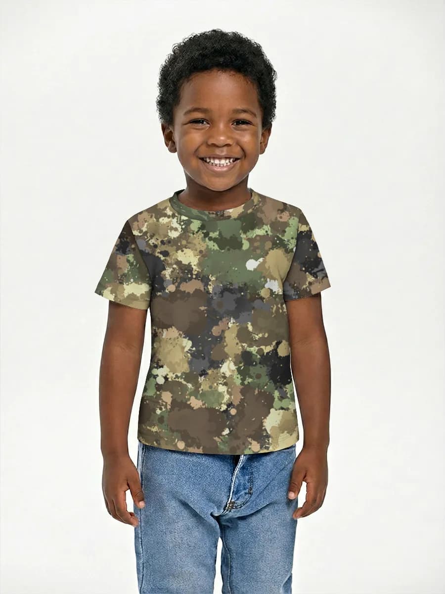 Children's cotton T-shirt (for boys. Copy)