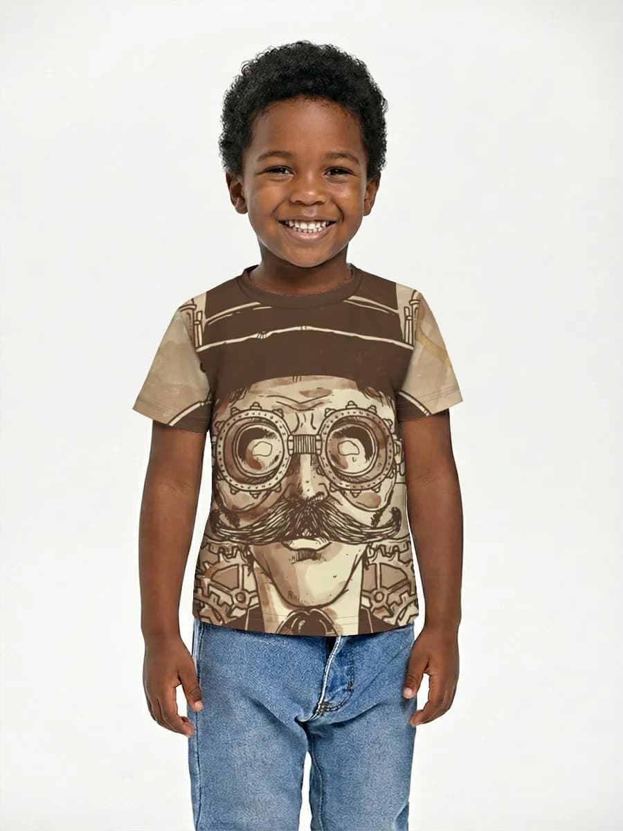 Children's cotton T-shirt (for boys. Copy)