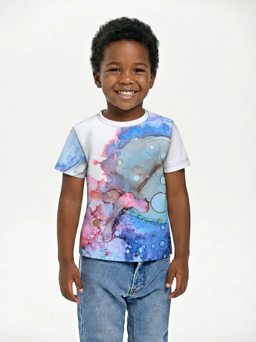 Children's cotton T-shirt (for boys. Copy)