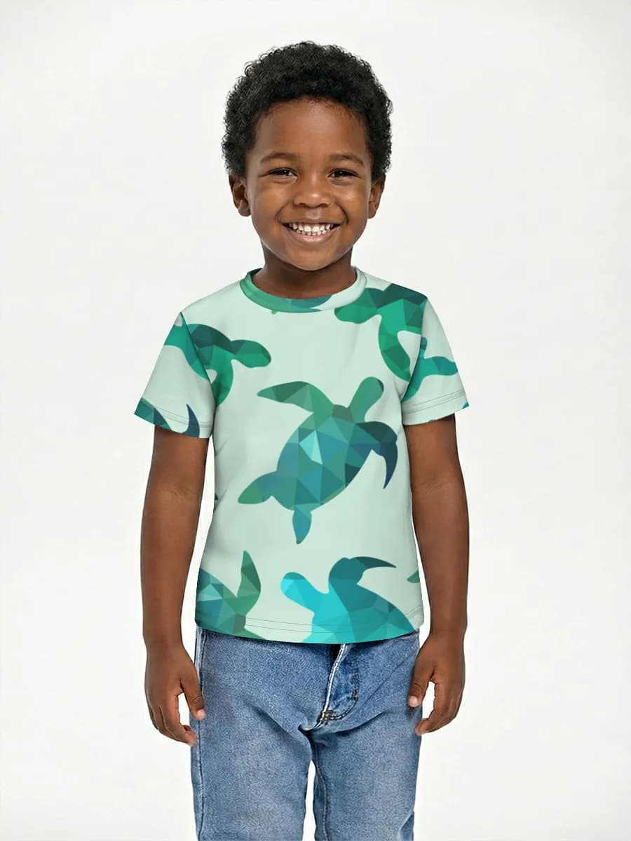 Children's cotton T-shirt (for boys. Copy)