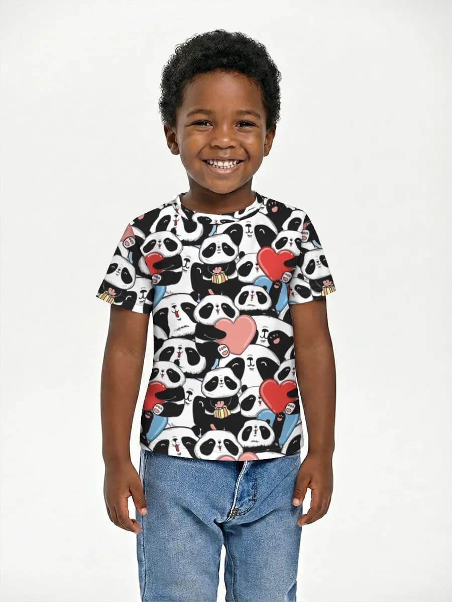 Children's cotton T-shirt (for boys. Copy)