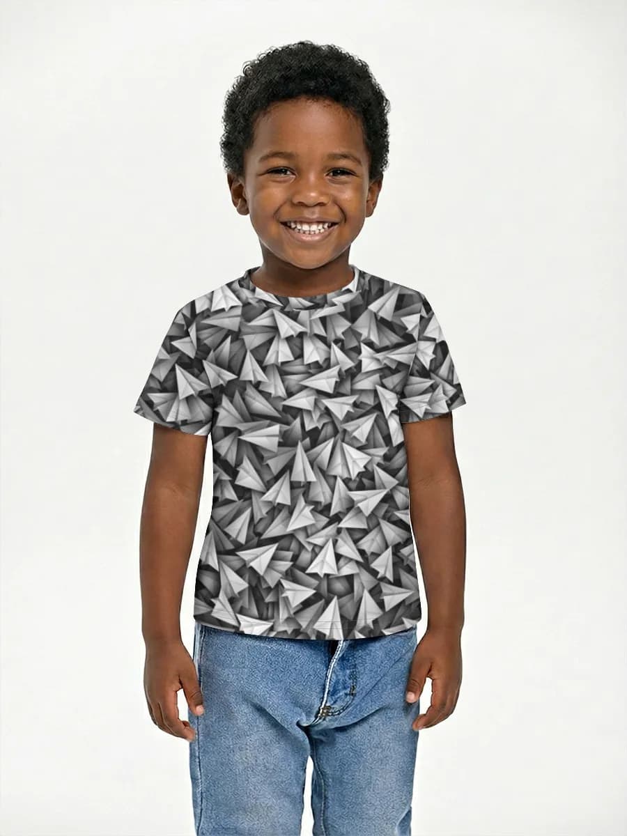 Children's cotton T-shirt (for boys. Copy)